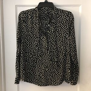 Ann Taylor Black Blouse